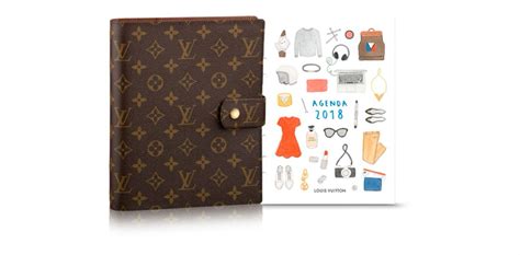 louis vuitton diary case|louis vuitton agenda refill.